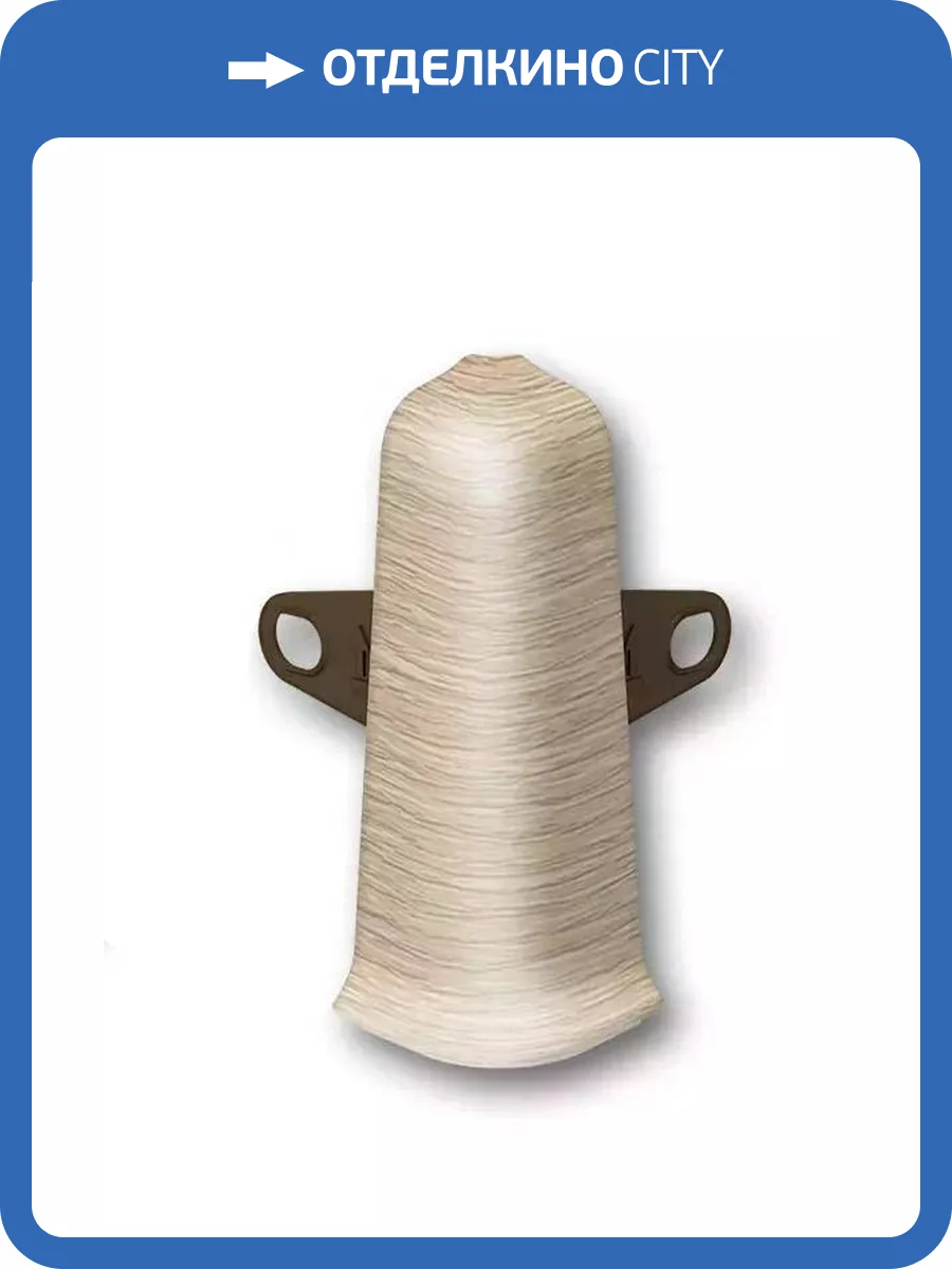 Наружный (внешний) угол Ideal Деконика D85 213 Дуб северный 85 мм фото 2