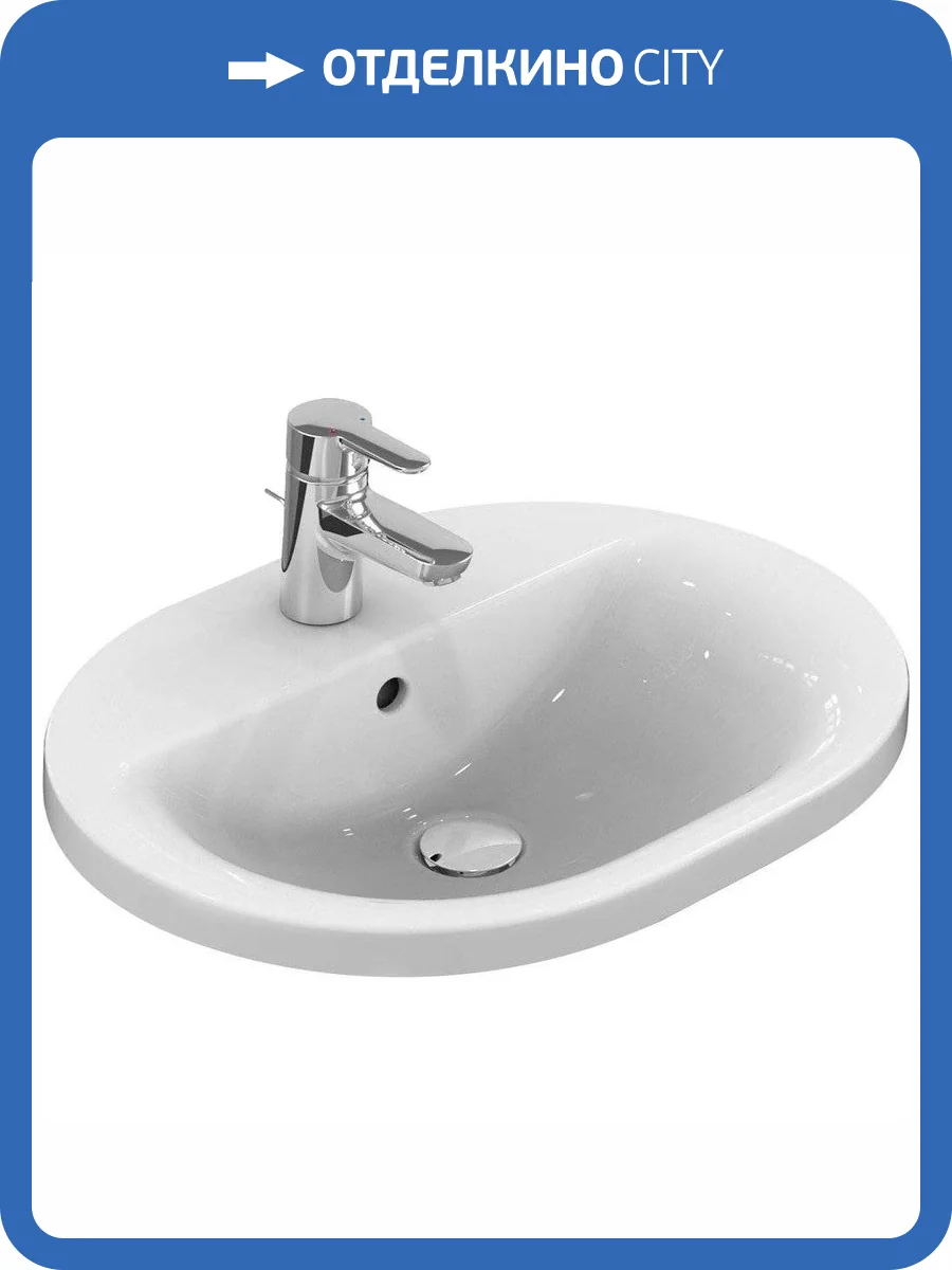 Раковина Ideal Standard Connect E504001 62 см фото 4