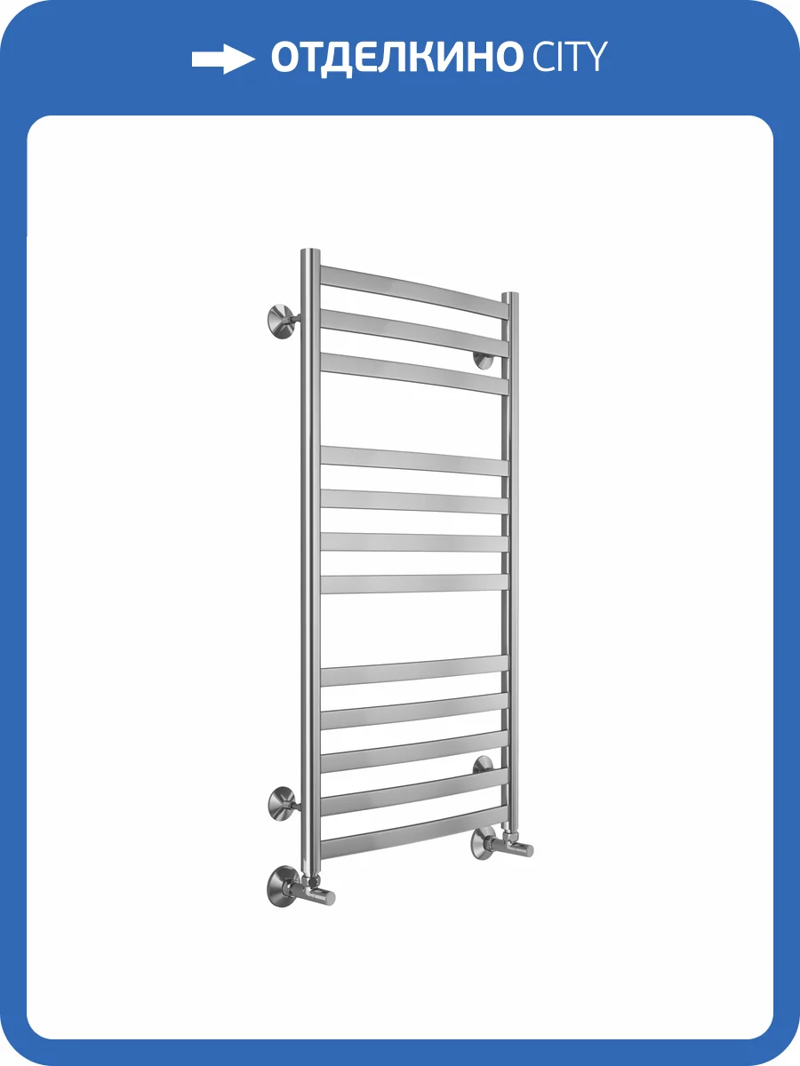 Полотенцесушитель Terminus Авиэль П12 50x100, водяной фото 4