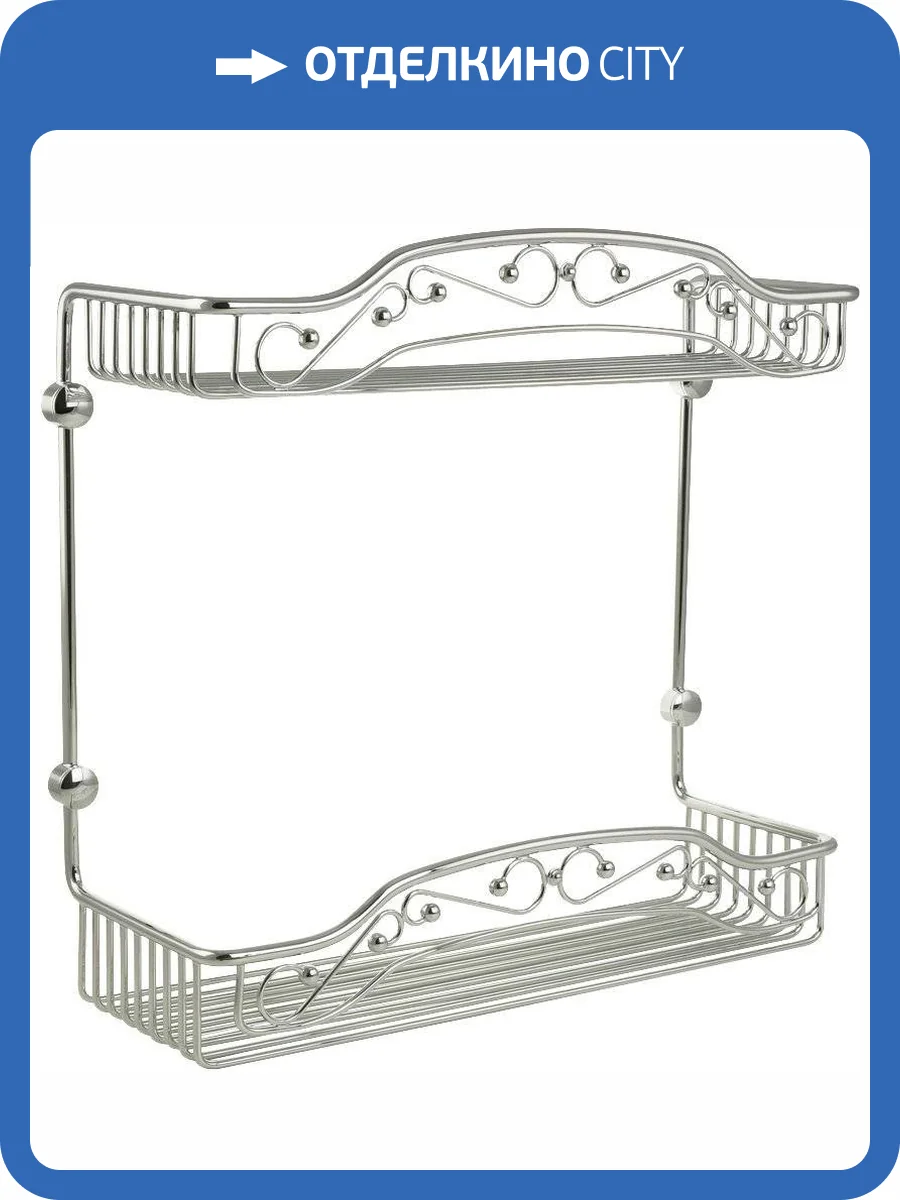 Полка Migliore Complementi 22036 хром фото 3