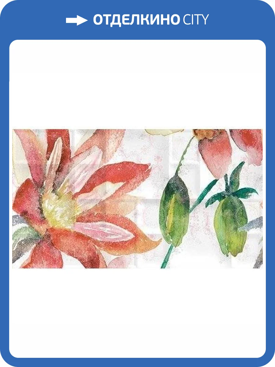 Панно Ceradim Florance КПН16FloranceB Dec Panno B 25x45 фото 2