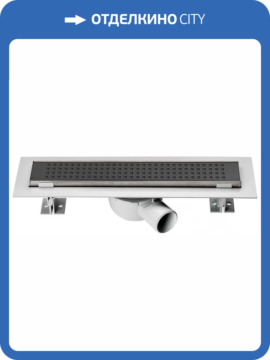 Душевой лоток Vincea Say Optima SAY.601.60.B.M.S.PITI 60 см, матовый черный фото 5