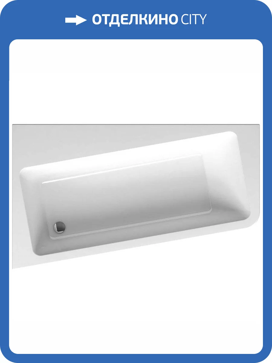 Акриловая ванна Ravak 10 160x95 левая, с ножками фото 13