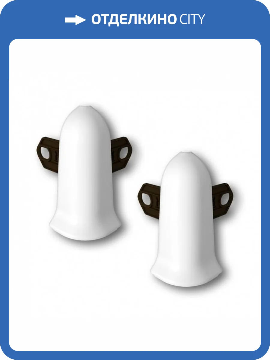 Наружный (внешний) угол Ideal Классик 70 001 Белый фото 3