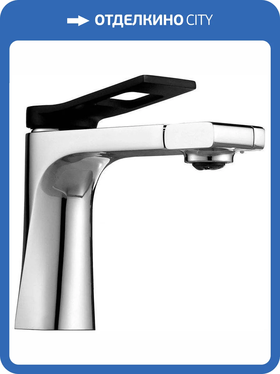 Смеситель для раковины Bronze de Luxe Element EL02XCB черный, хром фото 6