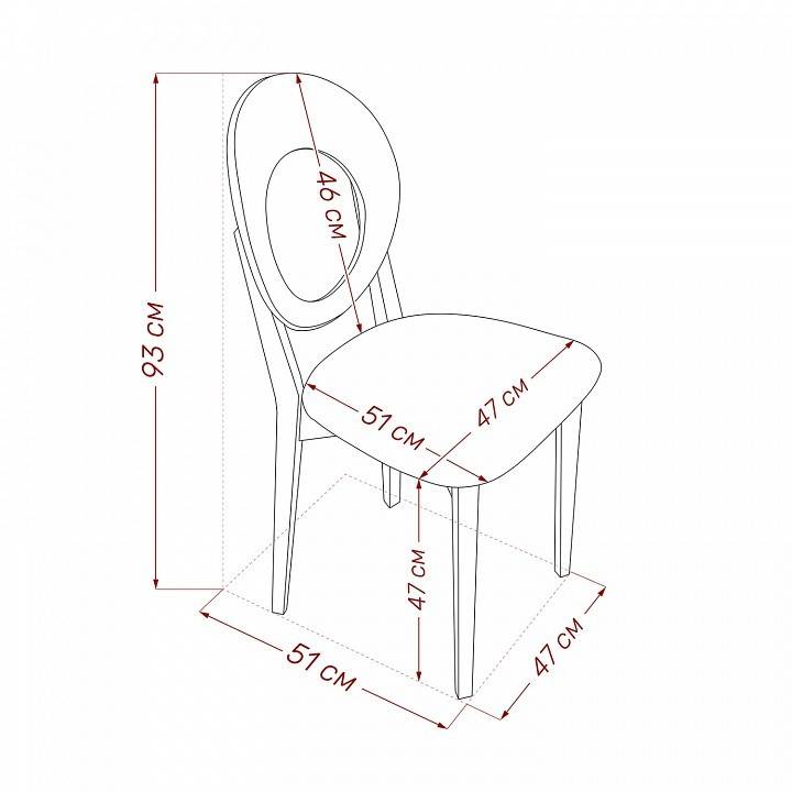 Стул Leset Хьюстон 2500000229909 Шоколад фото 10