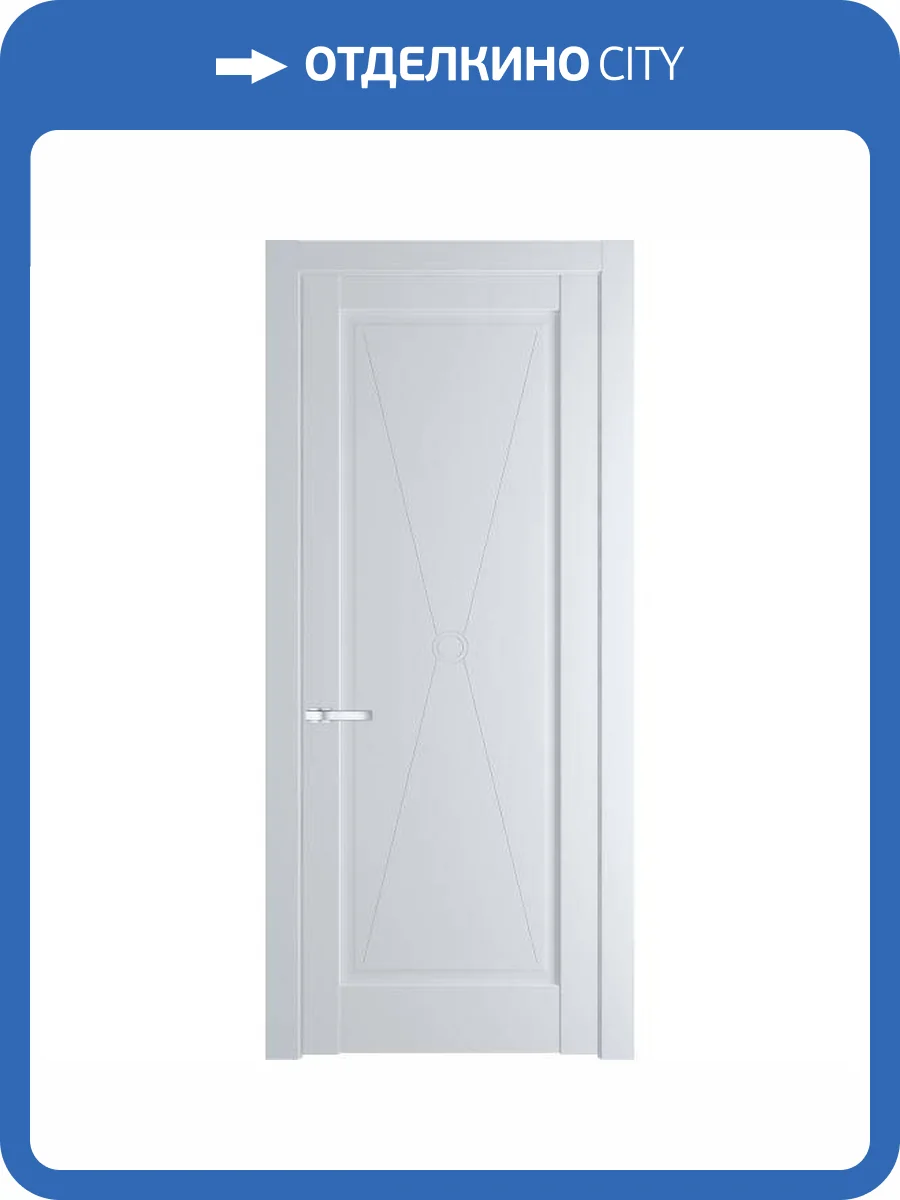 Межкомнатная дверь Profil Doors 1.1.1 PM полотно Вайт 800x2000 фото 2