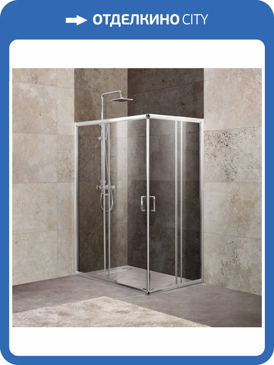 Душевой уголок BelBagno Unique AH-2-100/115-75/90-P-Cr фото 7