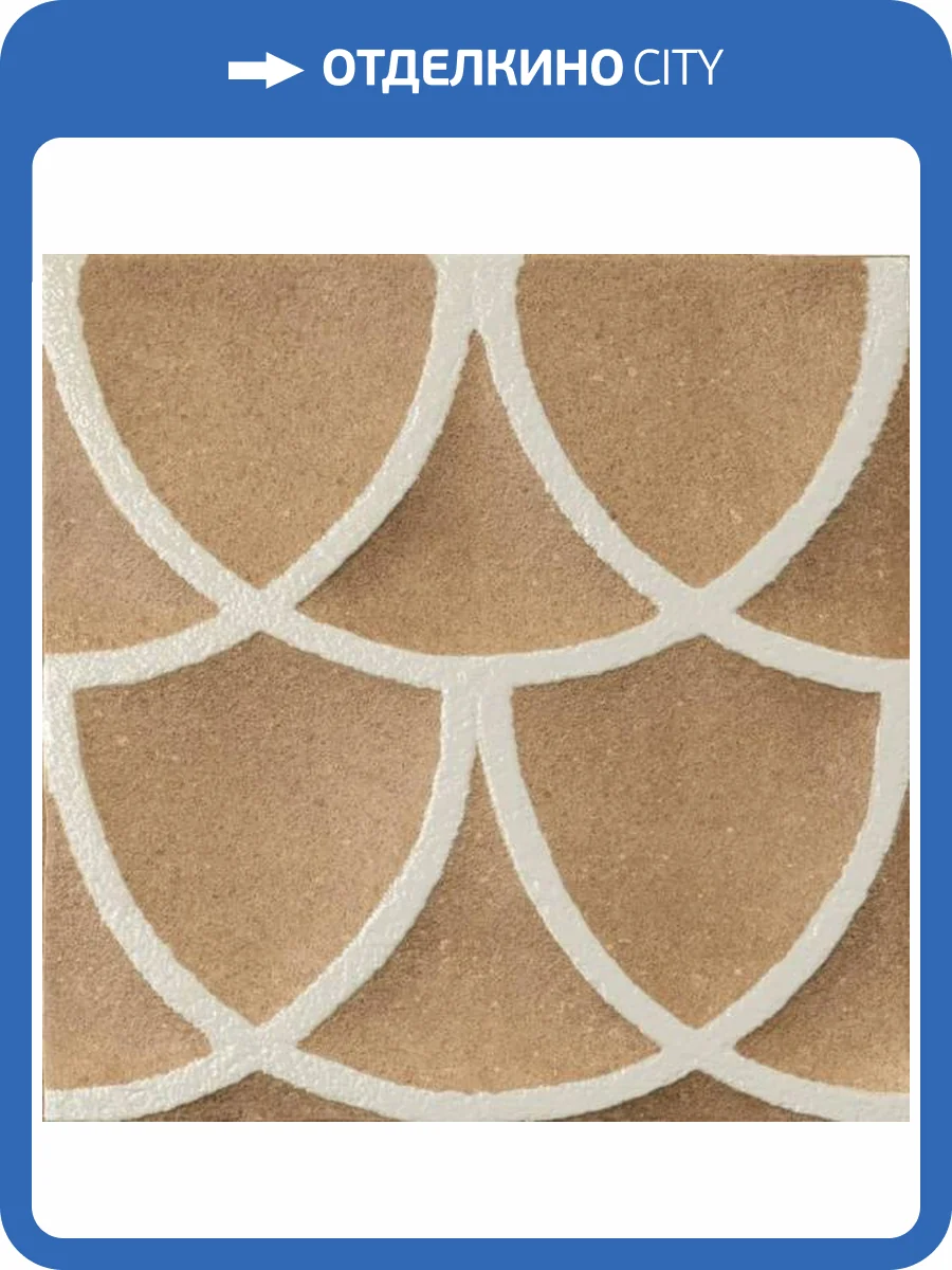 Керамогранит Marca Corona Terracreta J080 Forma Vitrea Chamotte 20x20 фото 2