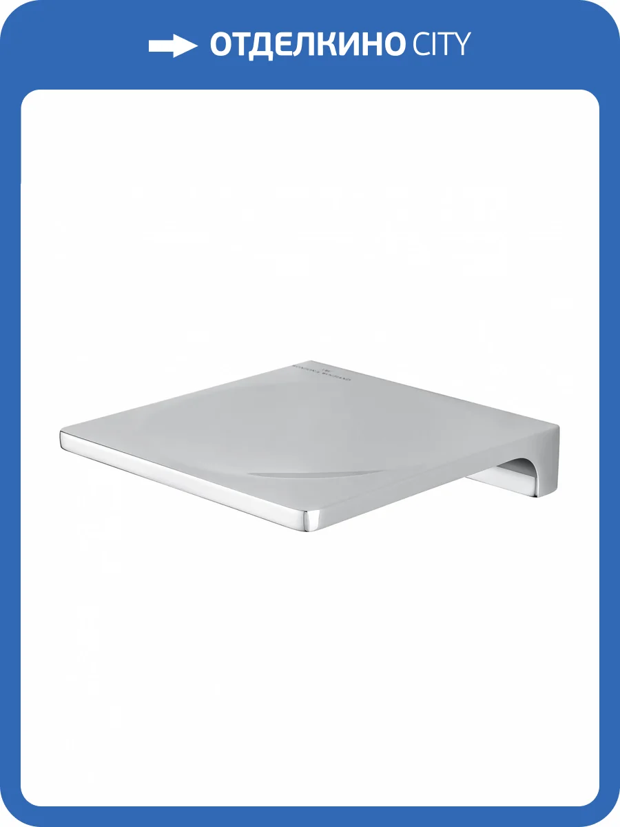 Мыльница Wonzon & Woghand Eclipse WW-9124-CR с держателем, хром фото 5