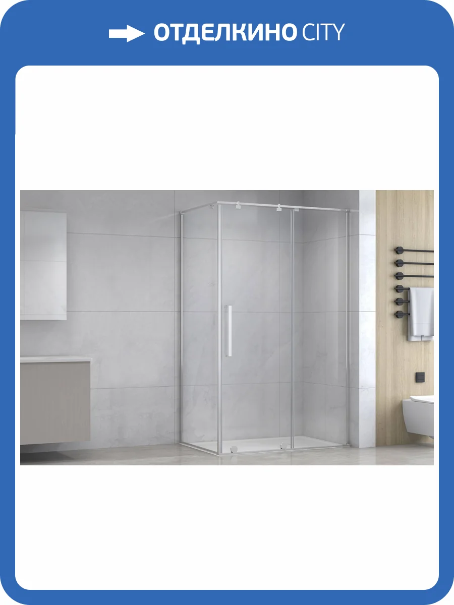 Душевой уголок Royal Bath Bern BERN-S RB9140-T-CH профиль хром, стекло прозрачное, 140x90x195 фото 3
