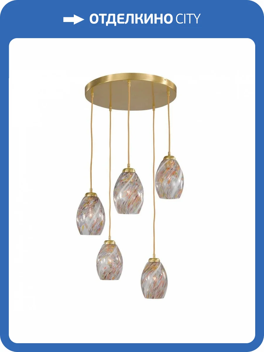 Подвесная люстра Reccagni Angelo L 10034/5 фото 5