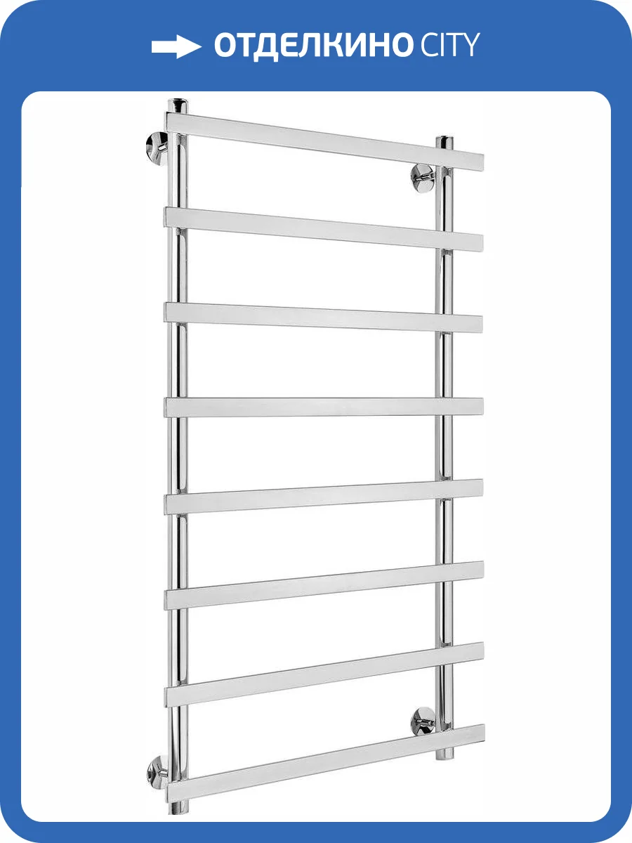 Полотенцесушитель электрический Secado Понтида 1 100х50, хром, R фото 4