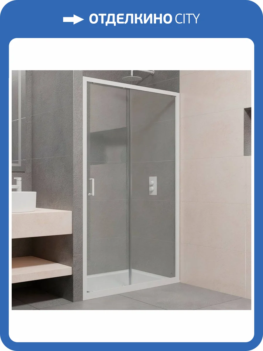 Душевая дверь в нишу RGW Passage PA-14W 41081415-15 150х195, профиль белый фото 4