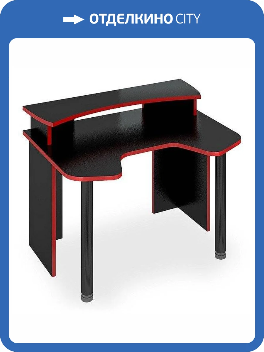 Стол компьютерный Merdes Домино Lite MER_SKL-Igr120-NKIL120-CH фото 3