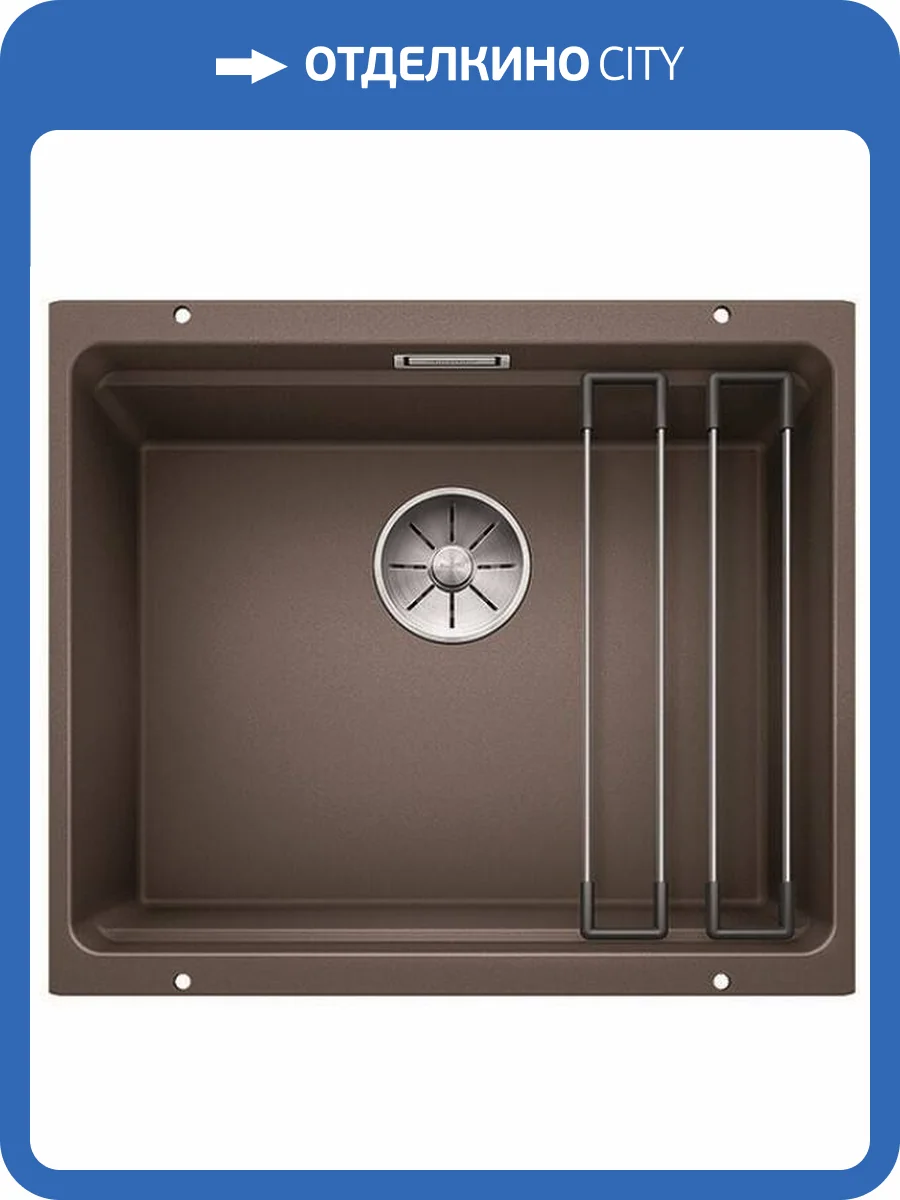 Мойка кухонная Blanco Etagon 500-U 522236 кофе фото 7