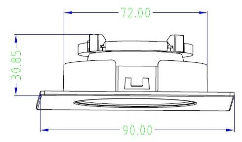 Встраиваемый точечный светильник IEK 4107 LT-UVB0-4107-GU10-1-K22 фото 6