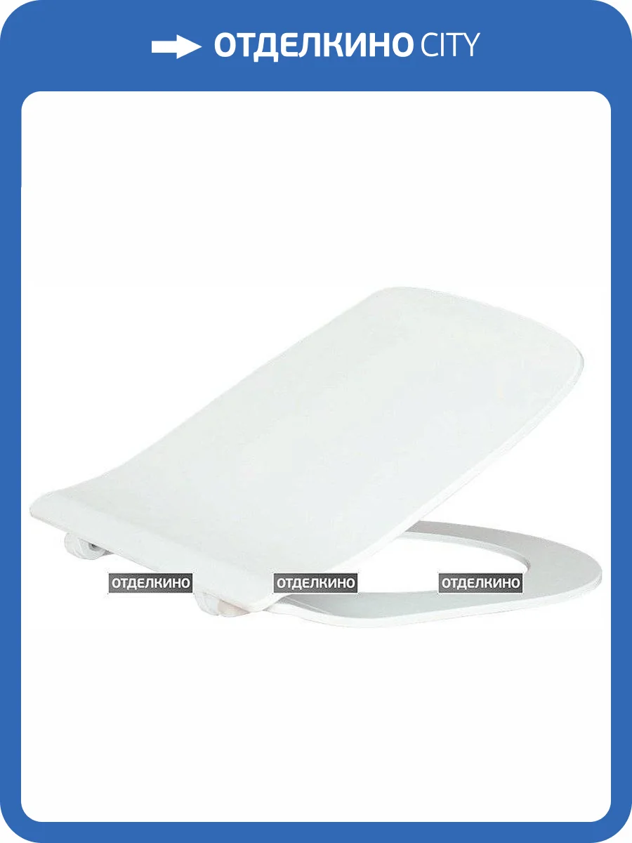 Крышка-сиденье Creavit Trend KC3621 с микролифтом, ультратонкая фото 4