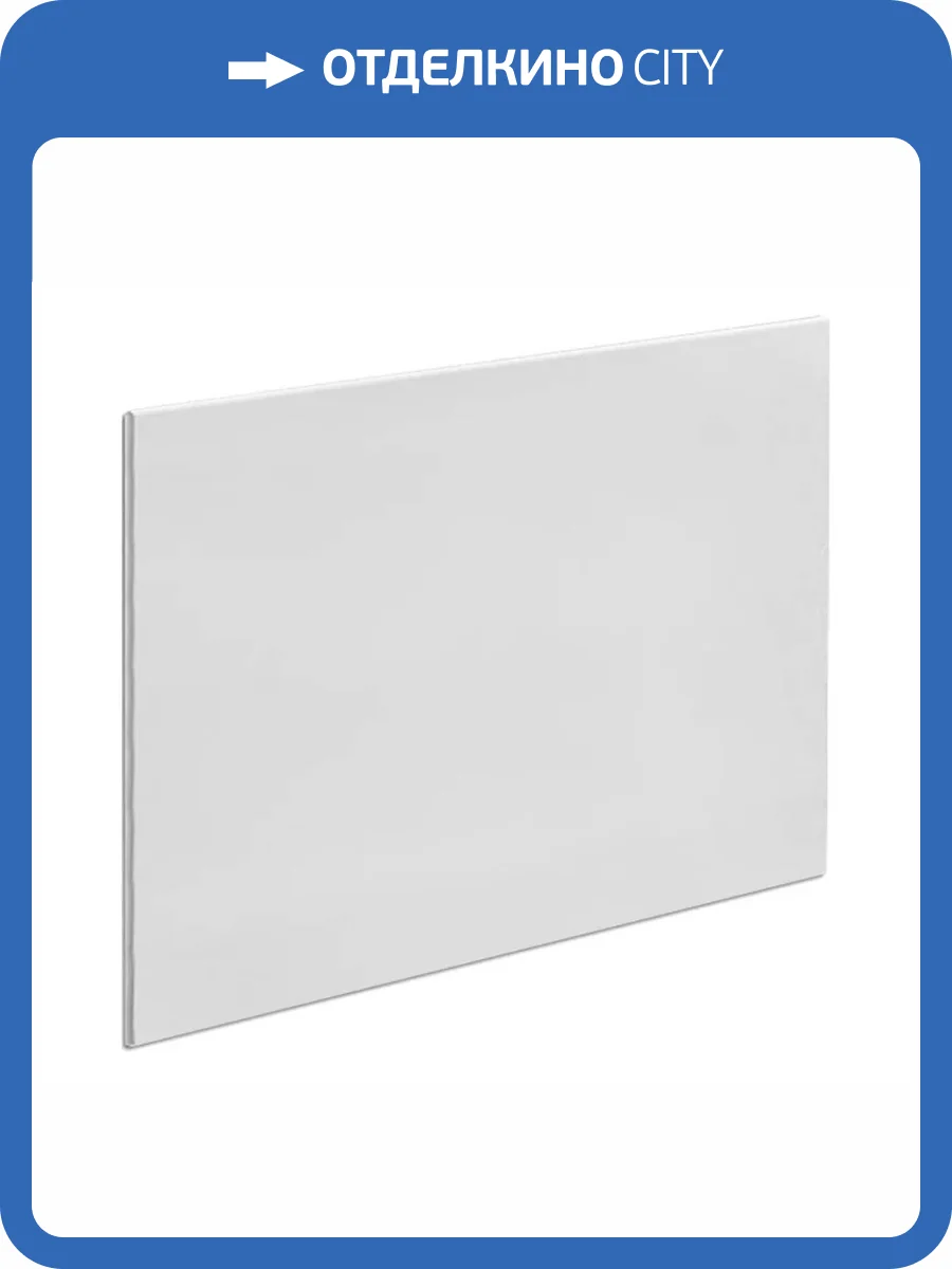 Боковая панель Cezares PLANE-F-80-SP-W37 с крепежом, универсальная, белая, 77x59.5 фото 3