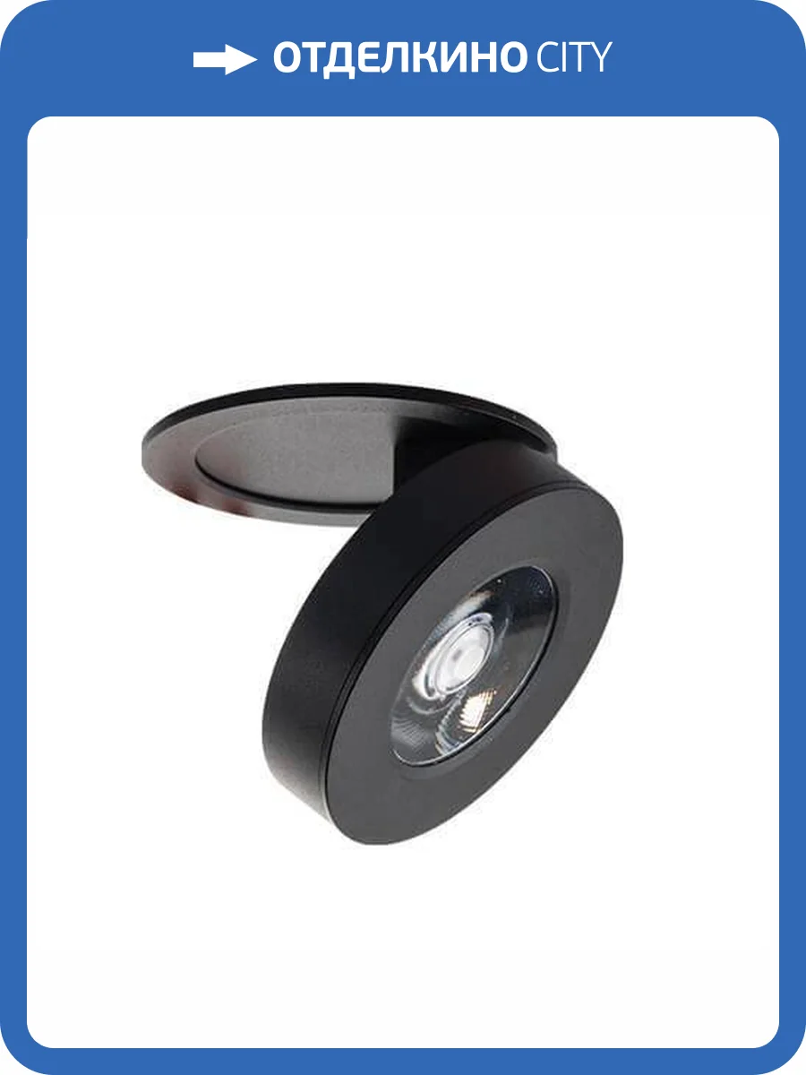 Встраиваемый светильник Italline Ash M03-006 black фото 2