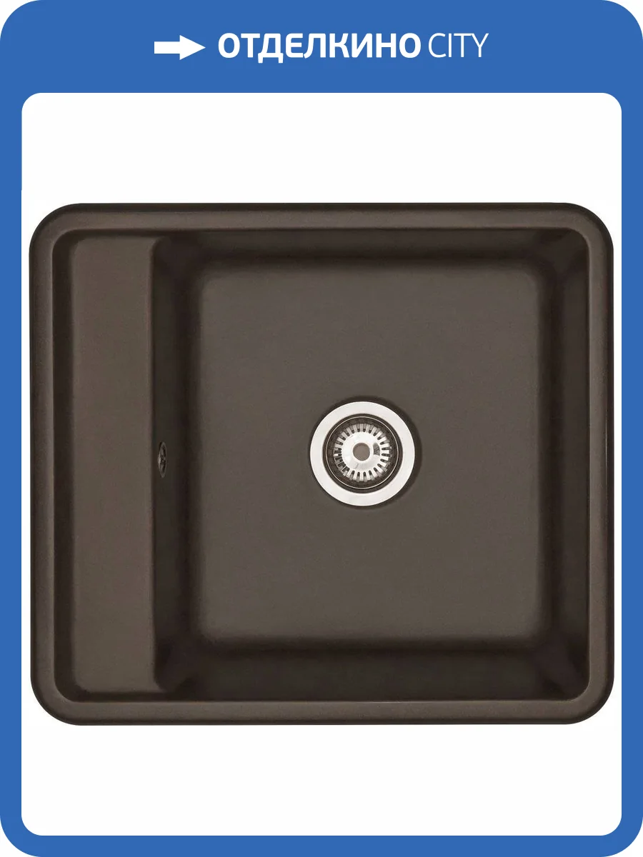 Мойка кухонная AQUATON Беллис 57 кофе фото 4