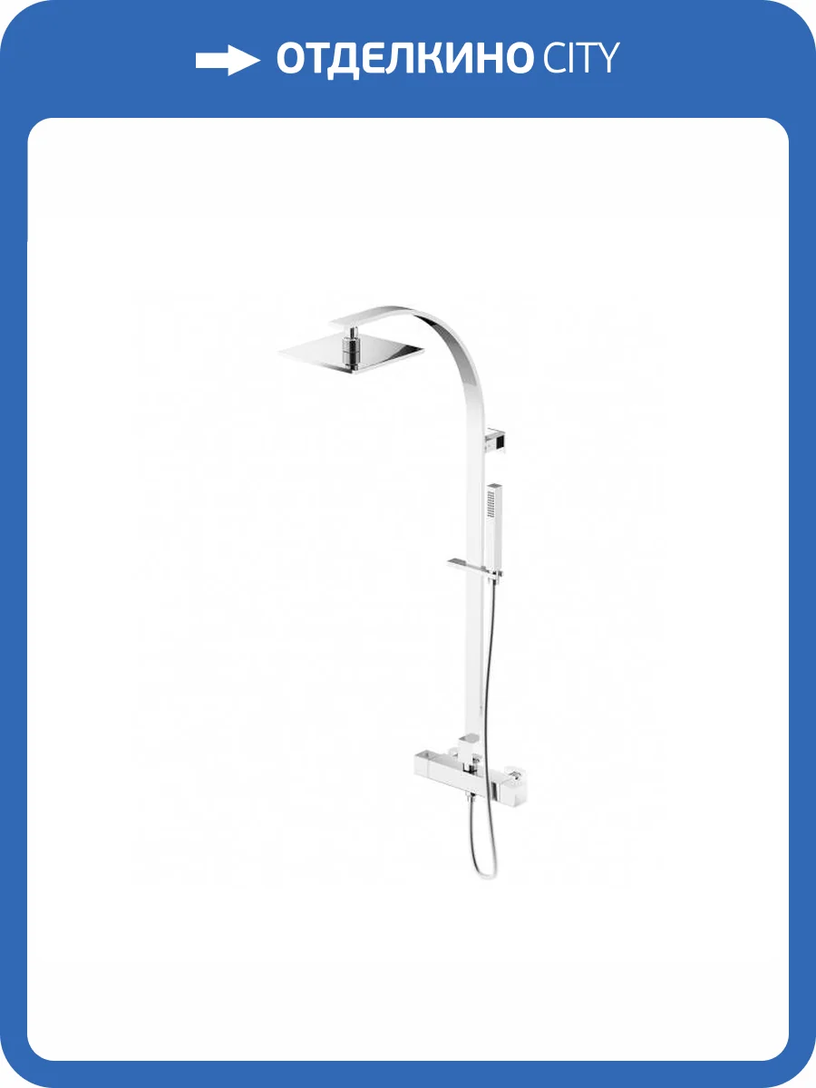 Душевая стойка Gattoni Programma doccia KIT/TS25C0 хром фото 3