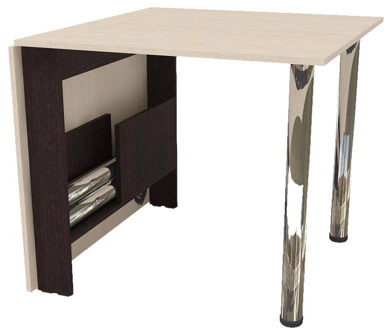 Стол-книжка МФ Jazz СТК 9ВМ СТК-9ВМ Венге Дуб молочный фото 2