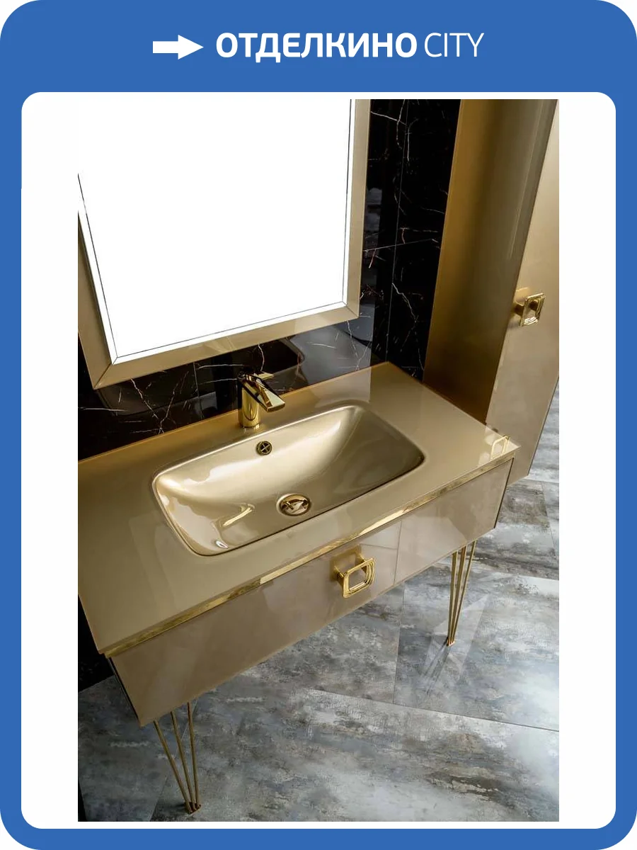 Ножки Armadi Art Lucido 775-056-G высокие золото пара фото 3