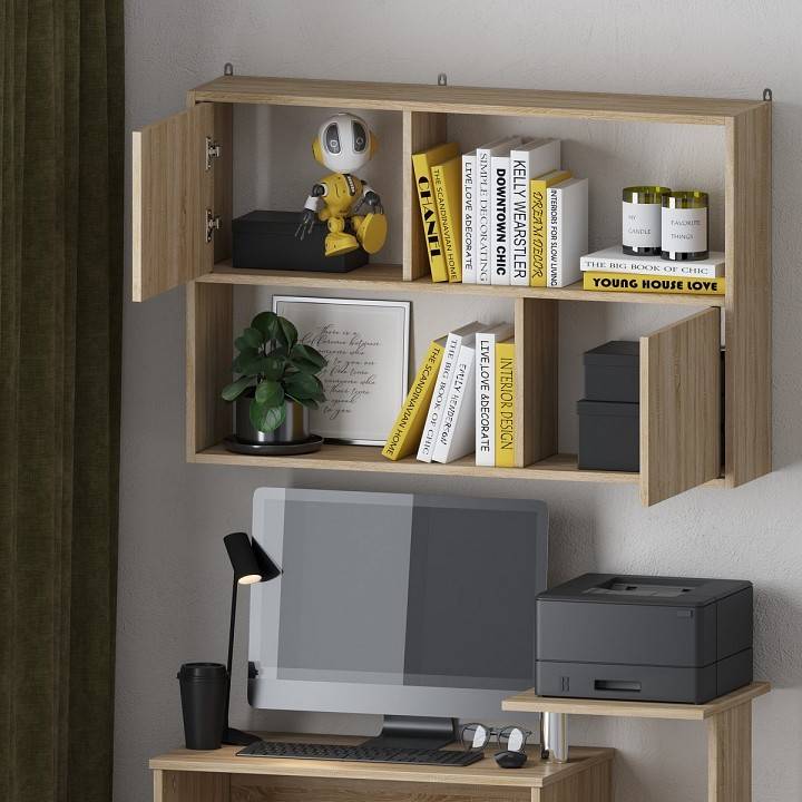 Полка настенная МФ Jazz ПД 1С ПД-1С Дуб сонома фото 7