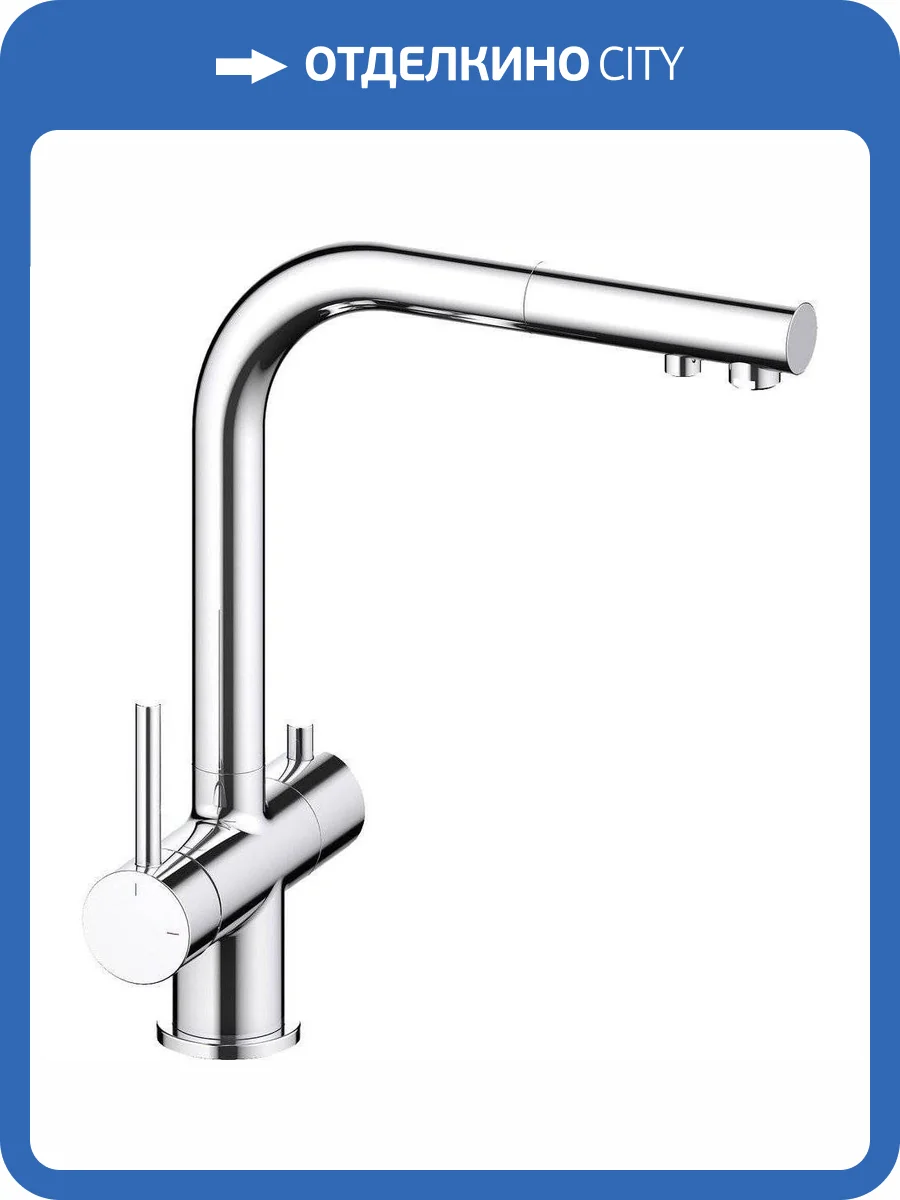 Смеситель для кухни Timo Saona 2356/00FL хром фото 3