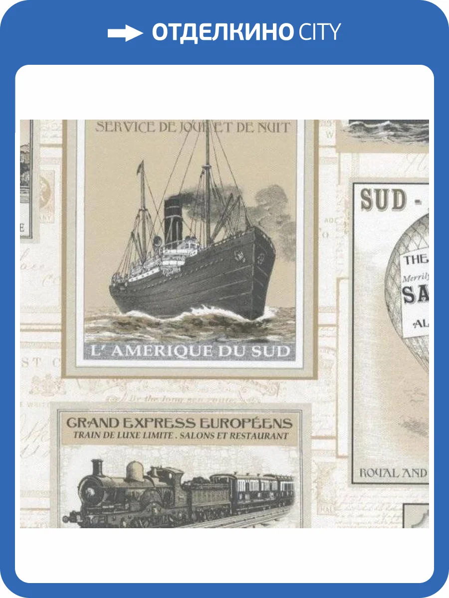 Обои флизелиновые Aura Nostalgie G56145 фото 2