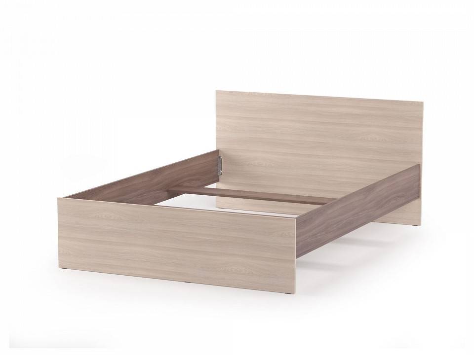 Кровать полутораспальная без основания Атмосфера Оптима 00-00013656 Шимо темный/Шимо светлый фото 2