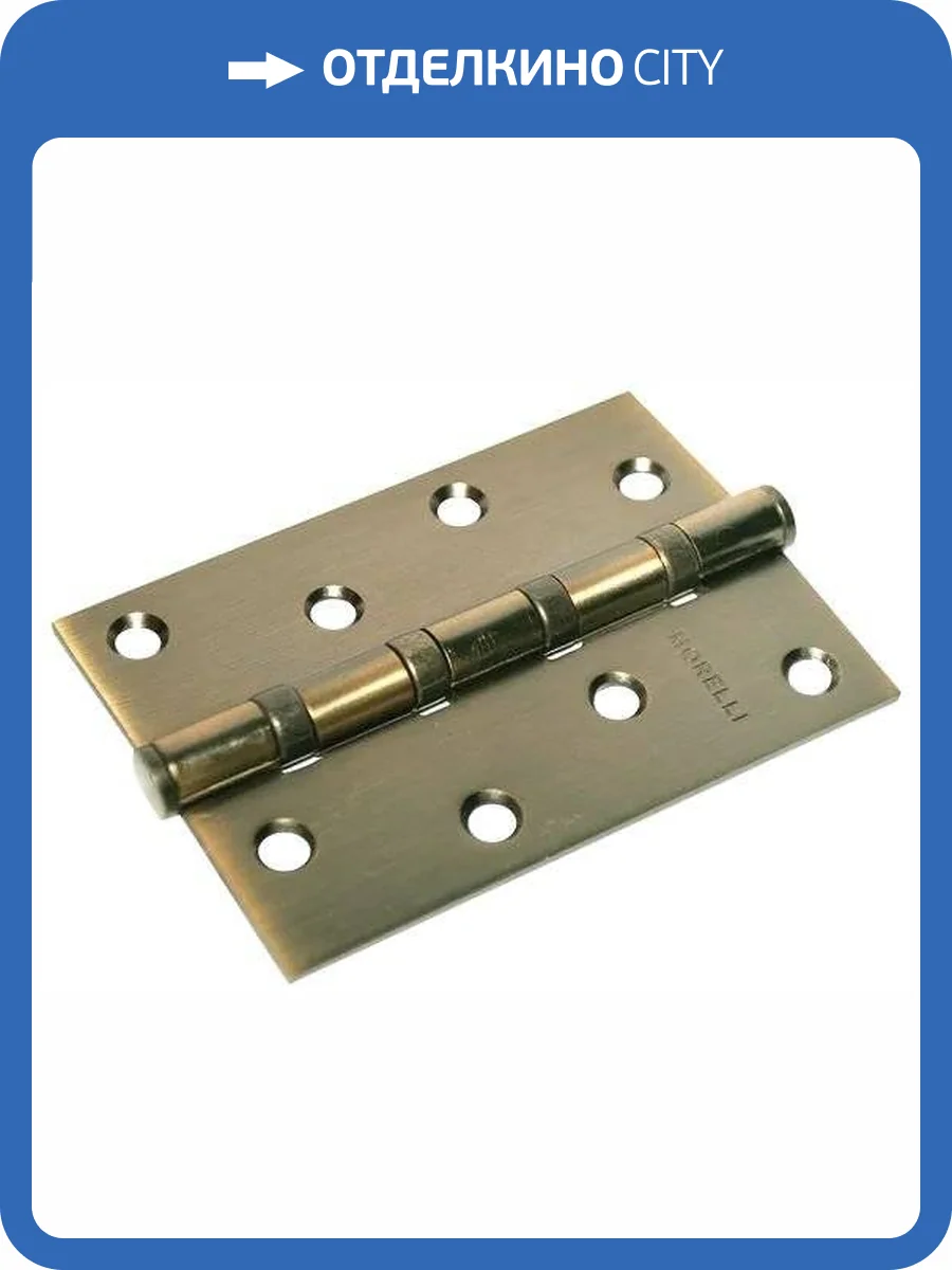 Петля карточная Morelli MSN 100X70X2.5-4BB COF кофе, с подшипником фото 3