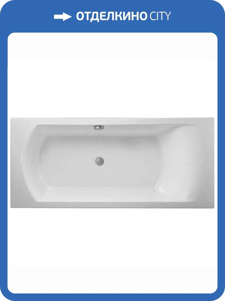 Акриловая ванна Jacob Delafon Ove 180x80 фото 6