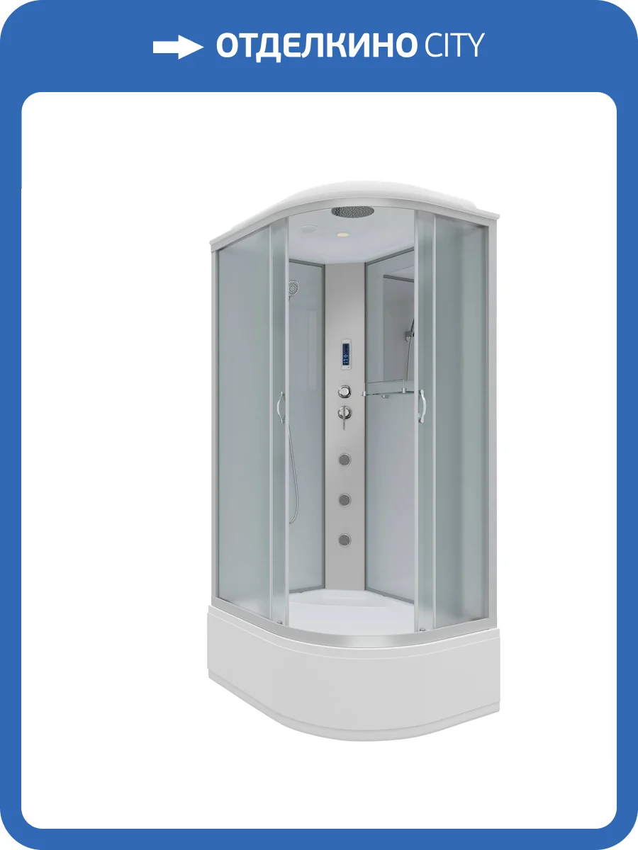 Душевая кабина Niagara Classic NG-2310-14LF (1200x800x2150) с высоким поддоном (40см) фото 25