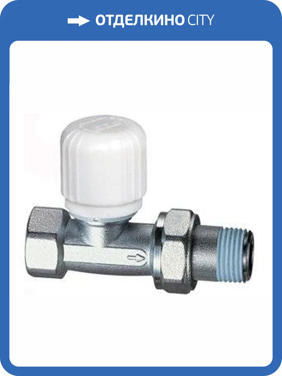 Терморегулирующий вентиль FAR прямой для стальных труб 3/4, FT 1640 34 фото 2