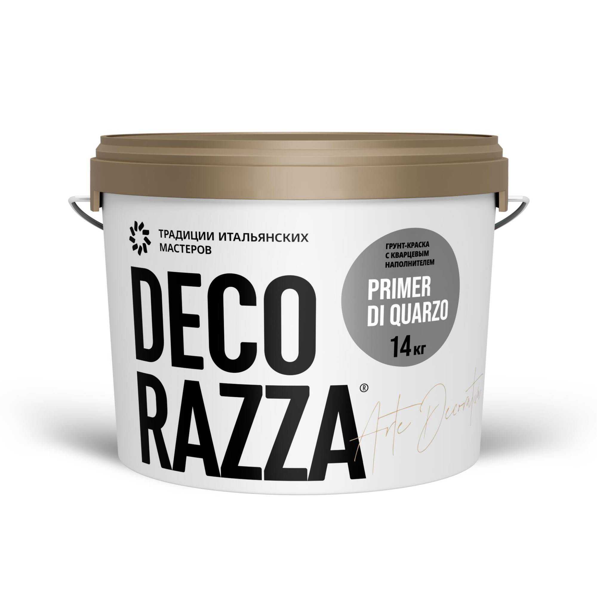 Грунт укрывающий кварцевый Decorazza Primer di Quarzo 14 кг