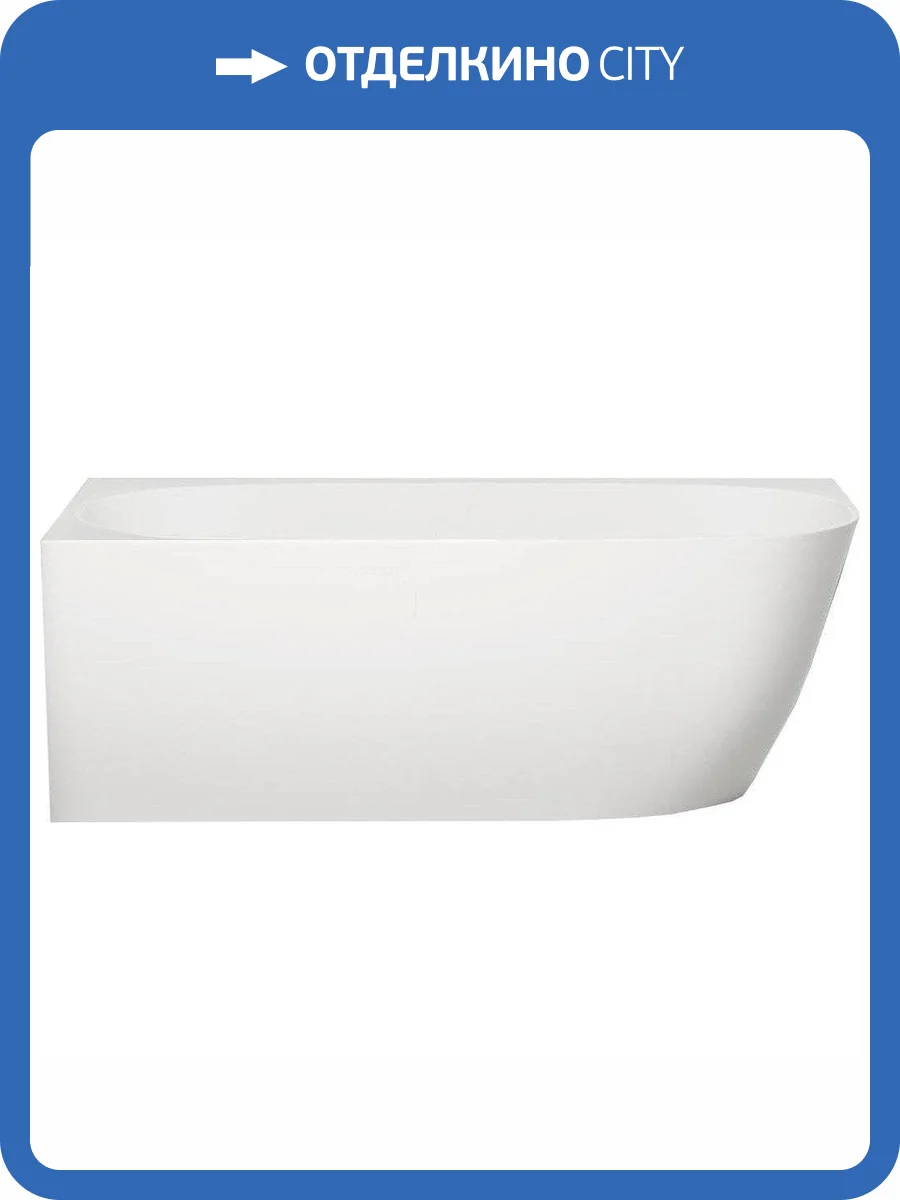 Ванна из искусственного камня Salini Sofia Corner 102525M 170x85 левая, матовая фото 4