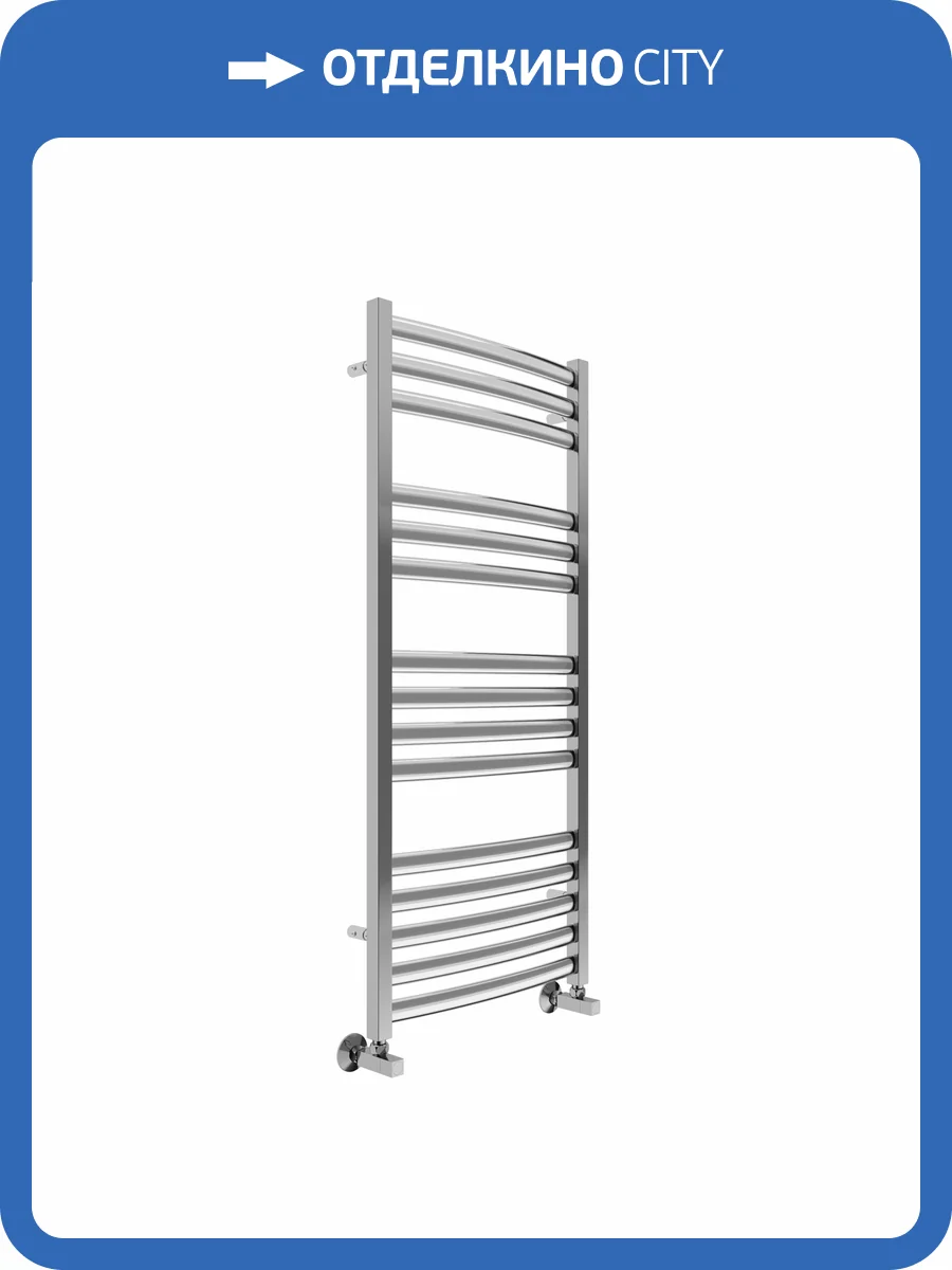 Полотенцесушитель Terminus Палермо П15 50x120, водяной фото 4
