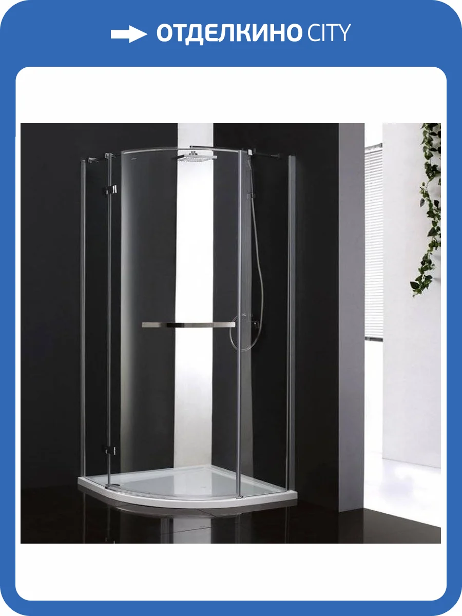 Душевой уголок Cezares Bergamo R1 100 Arco C Cr L IV фото 6