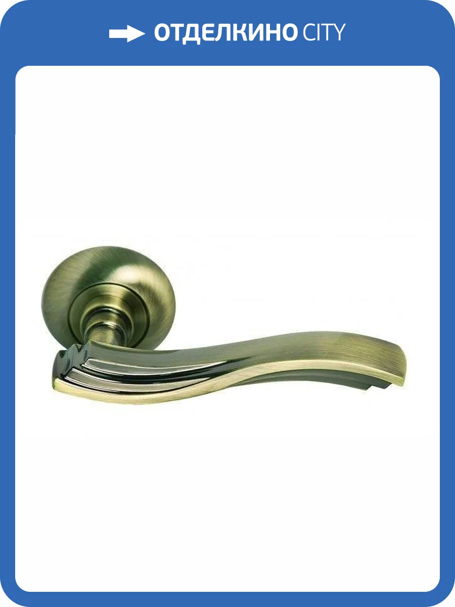 Дверная ручка Morelli MH-14 MH-14 MAB (Античная бронза/матовая бронза) фото 3