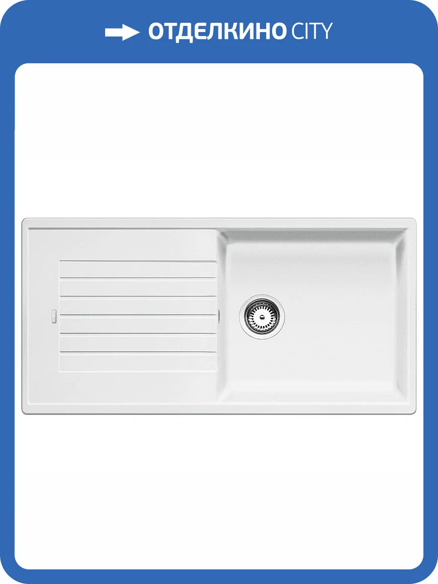 Мойка кухонная Blanco Zia XL 6 S 517571 белый фото 5