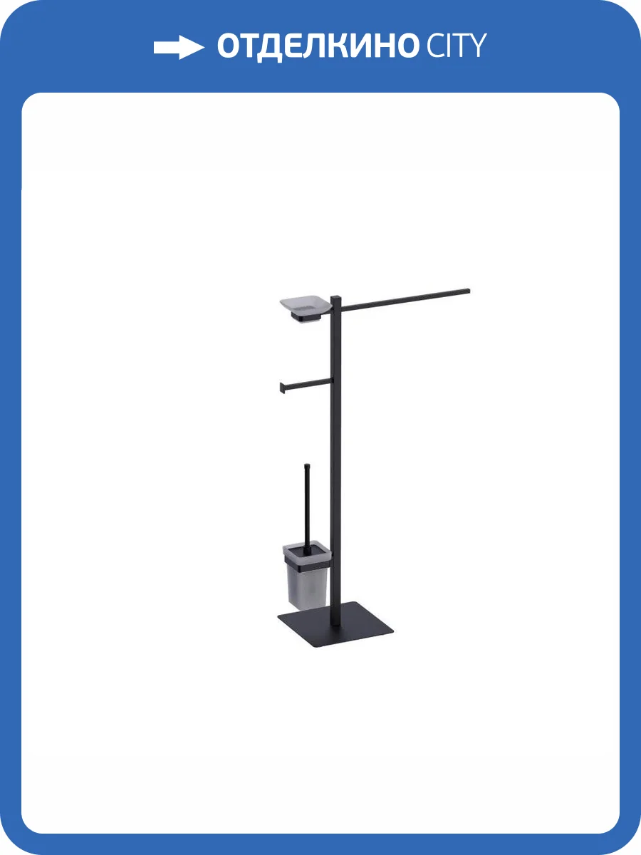 Стойка в ванную комнату Timo Selene 14085/03 черный фото 5