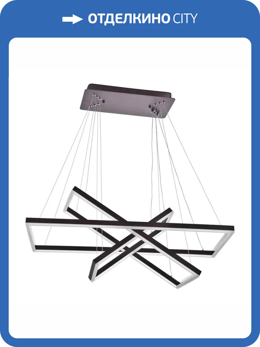 Подвесной светильник LED4U L11001-3HL BR фото 7