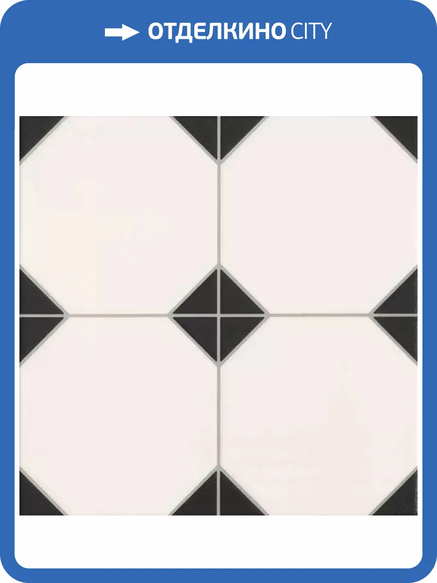 Керамическая плитка Realonda Ceramica Oxford RLD000027 Negro 33.3x33.3 фото 2