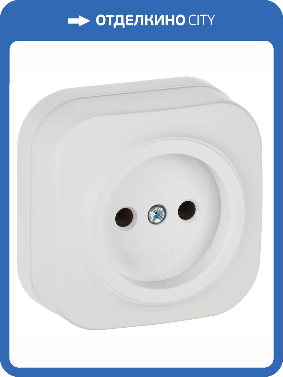 Розетка 1-местная IEK Glory ERH10-K01M-10 белый матовый фото 6