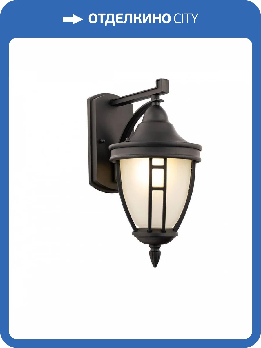 Уличный настенный светильник Maytoni Novara O027WL-01B фото 2