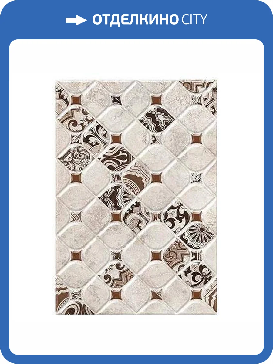 Керамическая плитка Керамин Майорка 3 Тип 3 27.5x40 фото 3