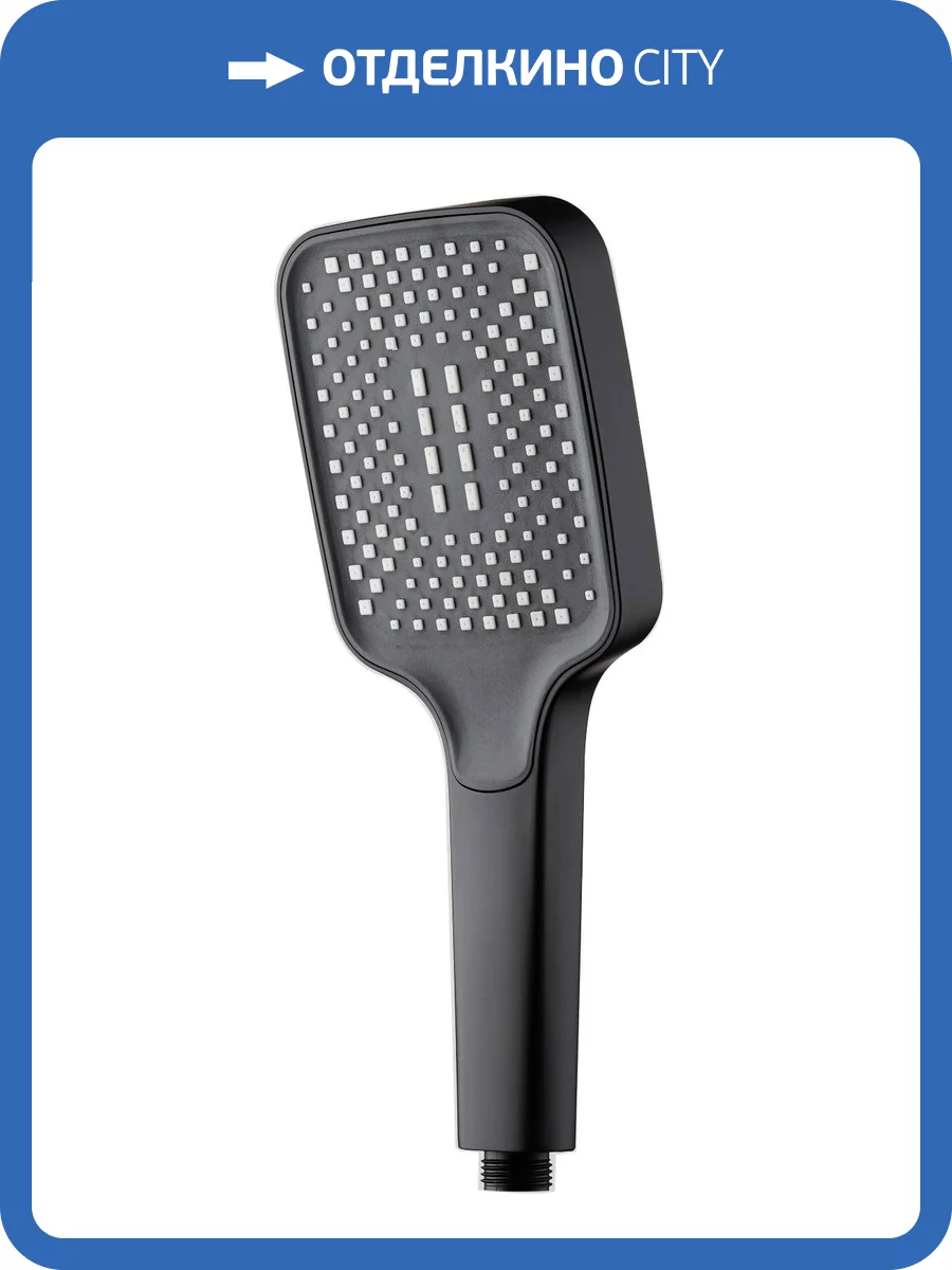 Лейка для душа Orange S14HSb черная фото 6