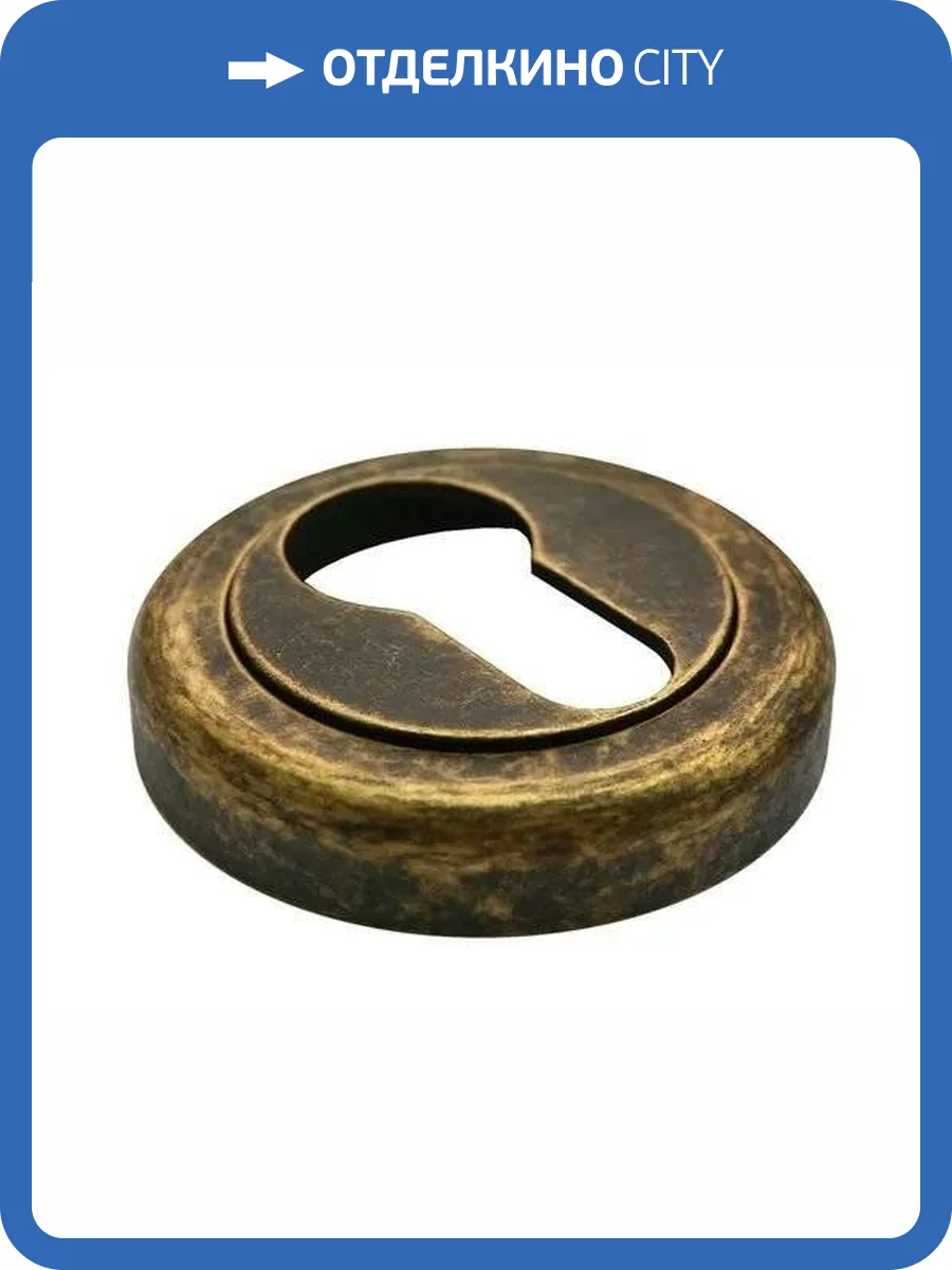 Дверная накладка Morelli CC-KH OBA античная бронза фото 3